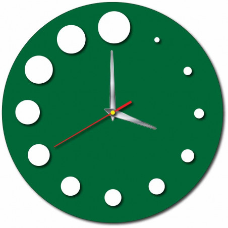 Design wall clock for living room, kitchen, kids room. Wall clock as a gift.
