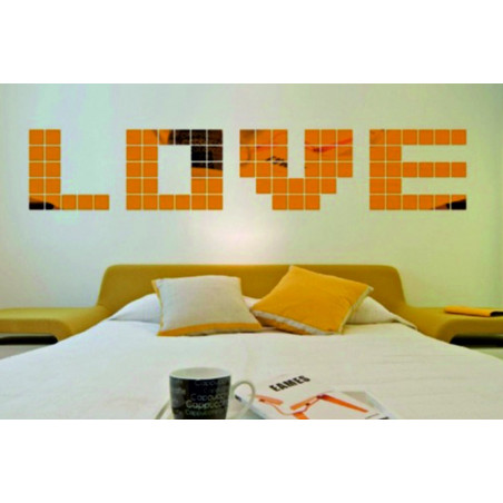 Decorative mirrors. Great 3D adhesive wall clock, modern 3D clock on the wall. Wall clock for the kitchen and the living room.on