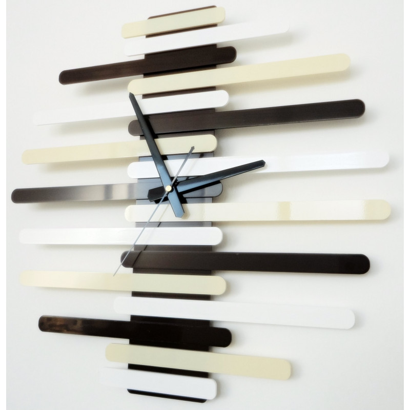 Design wall clock for living room, kitchen, kids room. Wall clock as a gift.
