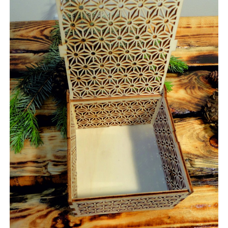 Wood and plastic decorations, Christmas decorations, wooden vintage accessories