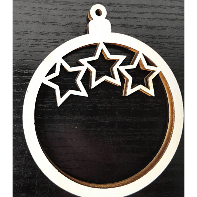 Wooden and plastic ornaments, Christmas ornaments, wooden vintage accessories