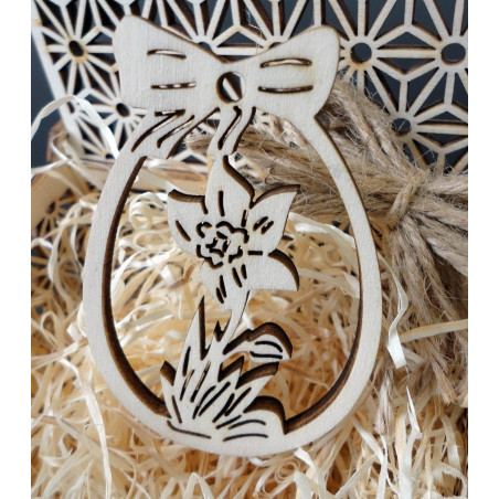 Wooden and plastic ornaments, Christmas ornaments, wooden vintage accessories