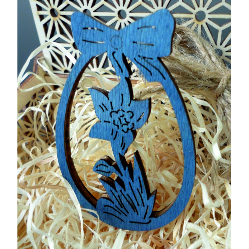 Wooden and plastic ornaments, Christmas ornaments, wooden vintage accessories