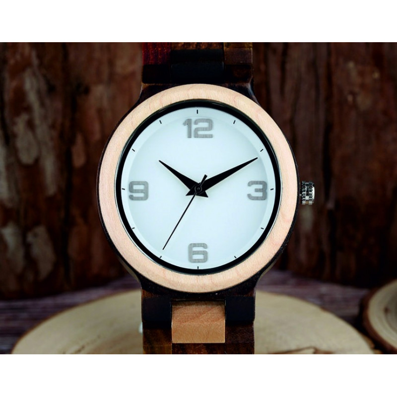 READER wristwatch made of wood. Ladies and men's watches.