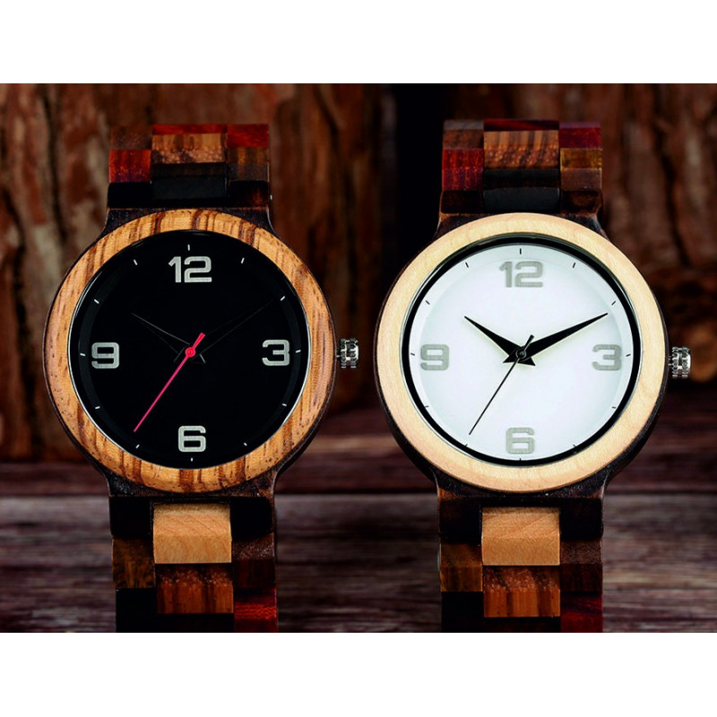 READER wristwatch made of wood. Ladies and men's watches.