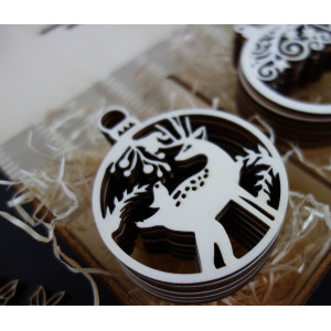 Ornament dimensions, Christmas ornaments, wooden accessories, wood and plastic ornaments 2