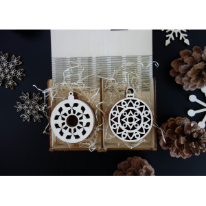 Ornament dimensions, Christmas ornaments, wooden accessories, wood and plastic ornaments 2