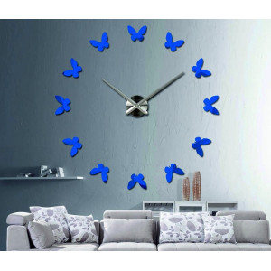 Adhesive wall clock, luxury wall clock, plastic clock