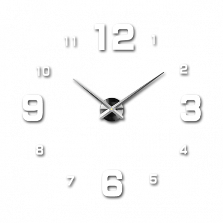 Stick-on wall clocks,luxury stent clocks,plastic clocks