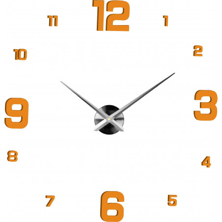 Stick-on wall clocks,luxury stent clocks,plastic clocks