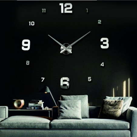 Stick-on wall clocks,luxury stent clocks,plastic clocks