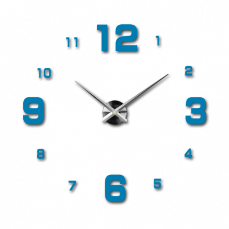 Stick-on wall clocks,luxury stent clocks,plastic clocks