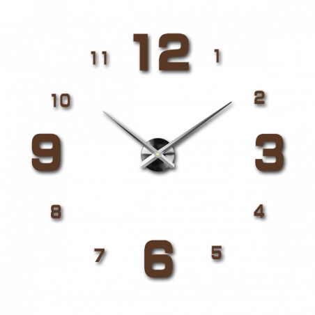 Stick-on wall clocks,luxury stent clocks,plastic clocks