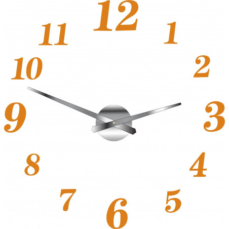 Design wall clock for living room, kitchen, kids room. Wall clock as a gift.