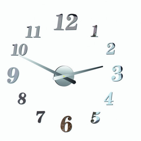 Design wall clock for living room, kitchen, kids room. Wall clock as a gift.
