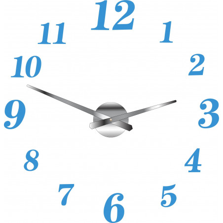 Design wall clock for living room, kitchen, kids room. Wall clock as a gift.