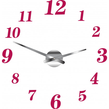Design wall clock for living room, kitchen, kids room. Wall clock as a gift.