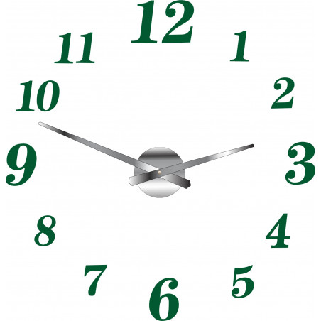 Design wall clock for living room, kitchen, kids room. Wall clock as a gift.