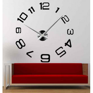 Wall clock made of plastic - PELLO 2