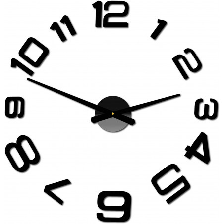 Wall clock made of plastic - PELLO