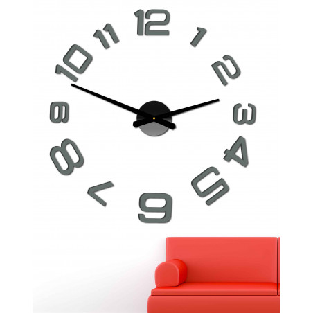 Wall clock made of plastic - PELLO