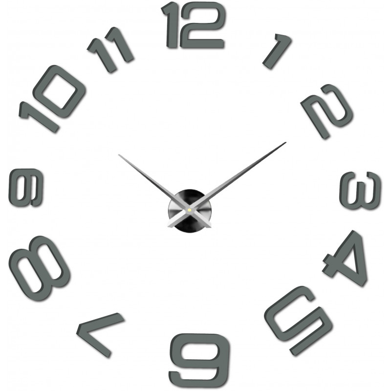 Wall clock made of plastic - PELLO