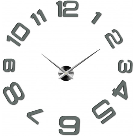 Wall clock made of plastic - PELLO