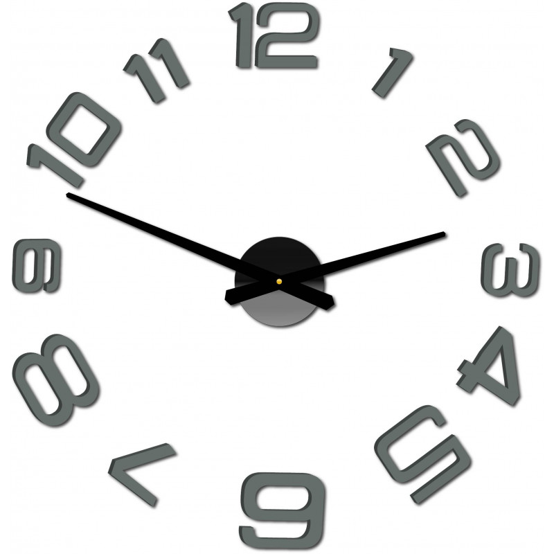 Wall clock made of plastic - PELLO