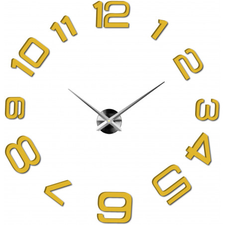 Wall clock made of plastic - PELLO