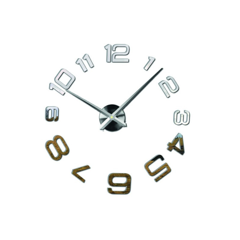 Wall clock made of plastic - PELLO