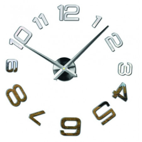 Wall clock made of plastic - PELLO