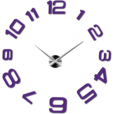 Wall clock made of plastic - PELLO