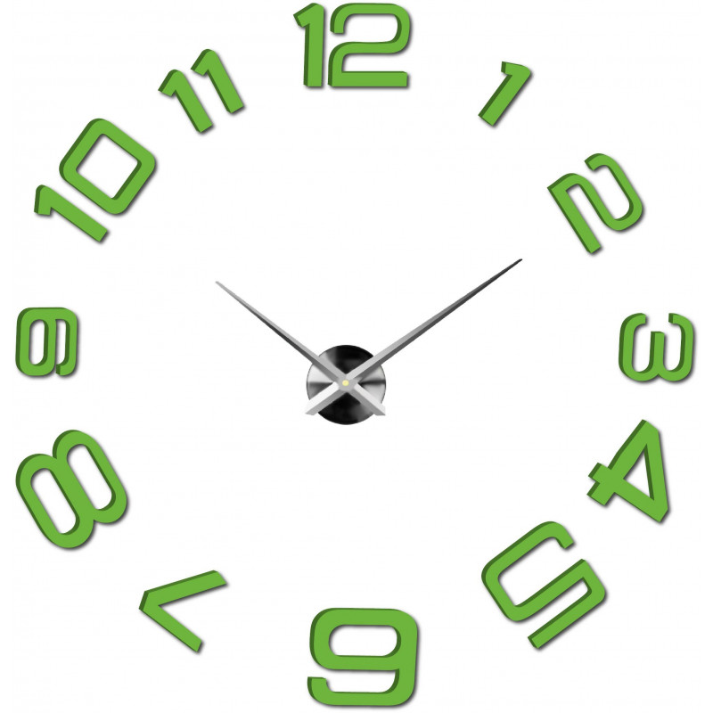 Wall clock made of plastic - PELLO