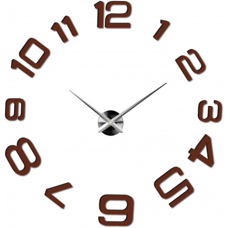 Wall clock made of plastic - PELLO