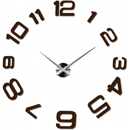 Wall clock made of plastic - PELLO