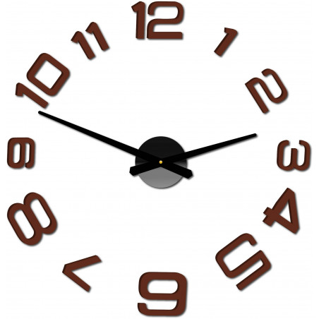 Wall clock made of plastic - PELLO