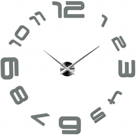 Stick-on wall clocks,luxury stent clocks,plastic clocks