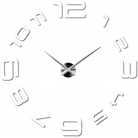Stick-on wall clocks,luxury stent clocks,plastic clocks