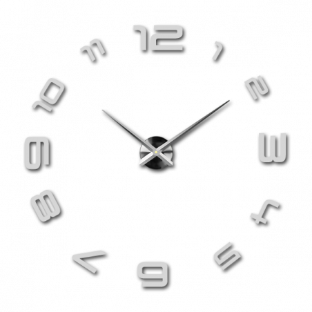 Stick-on wall clocks,luxury stent clocks,plastic clocks