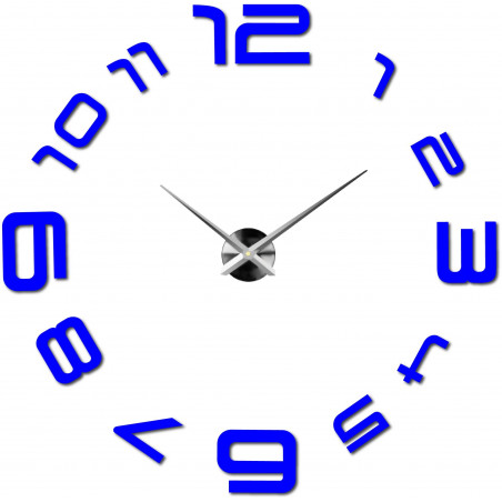 Stick-on wall clocks,luxury stent clocks,plastic clocks