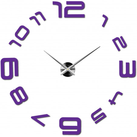 Stick-on wall clocks,luxury stent clocks,plastic clocks