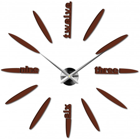 Adhesive wall clock, luxury wall clock, plastic clock