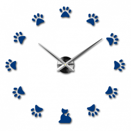 Adhesive wall clock, luxury wall clock, plastic clock