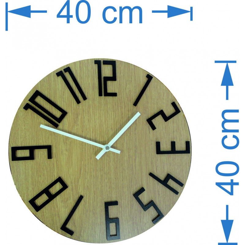 Dimensions of Wooden Wall Clock,Vintage Wall Clock,Retro Decoration