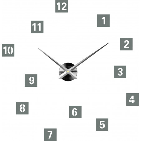 Adhesive wall clock, luxury clock on stent, plastic clock Adhesive wall clock, luxury clock on stent, plastic clock