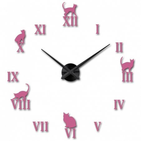 Stick-on wall clocks,luxury stent clocks,plastic clocks
