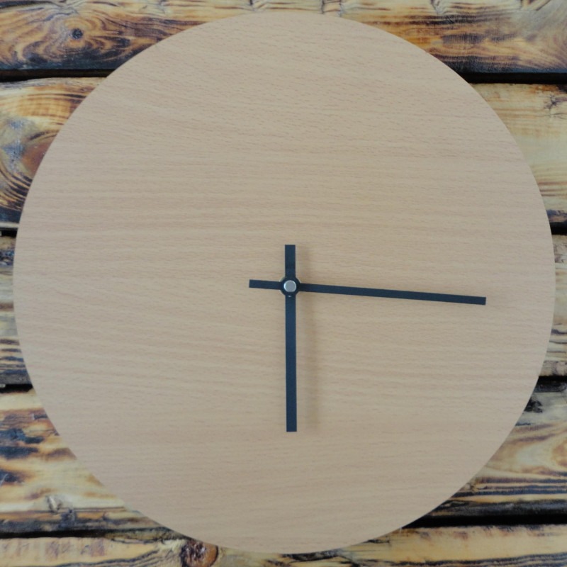 Wall Clock COLOUR HDF Olive