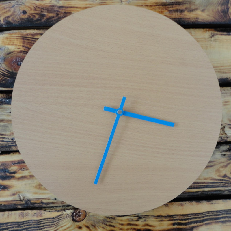 Wall Clock COLOUR HDF Olive