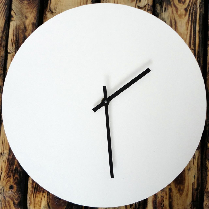 Wall Clock COLOUR HDF Olive
