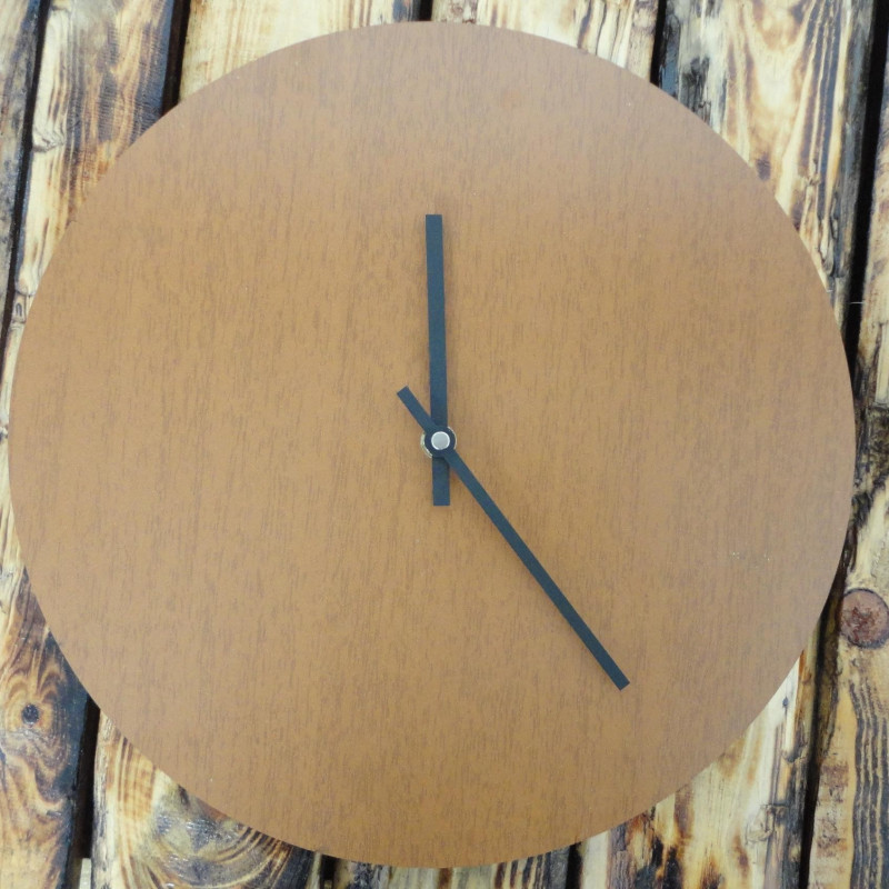 Wall Clock COLOUR HDF Olive